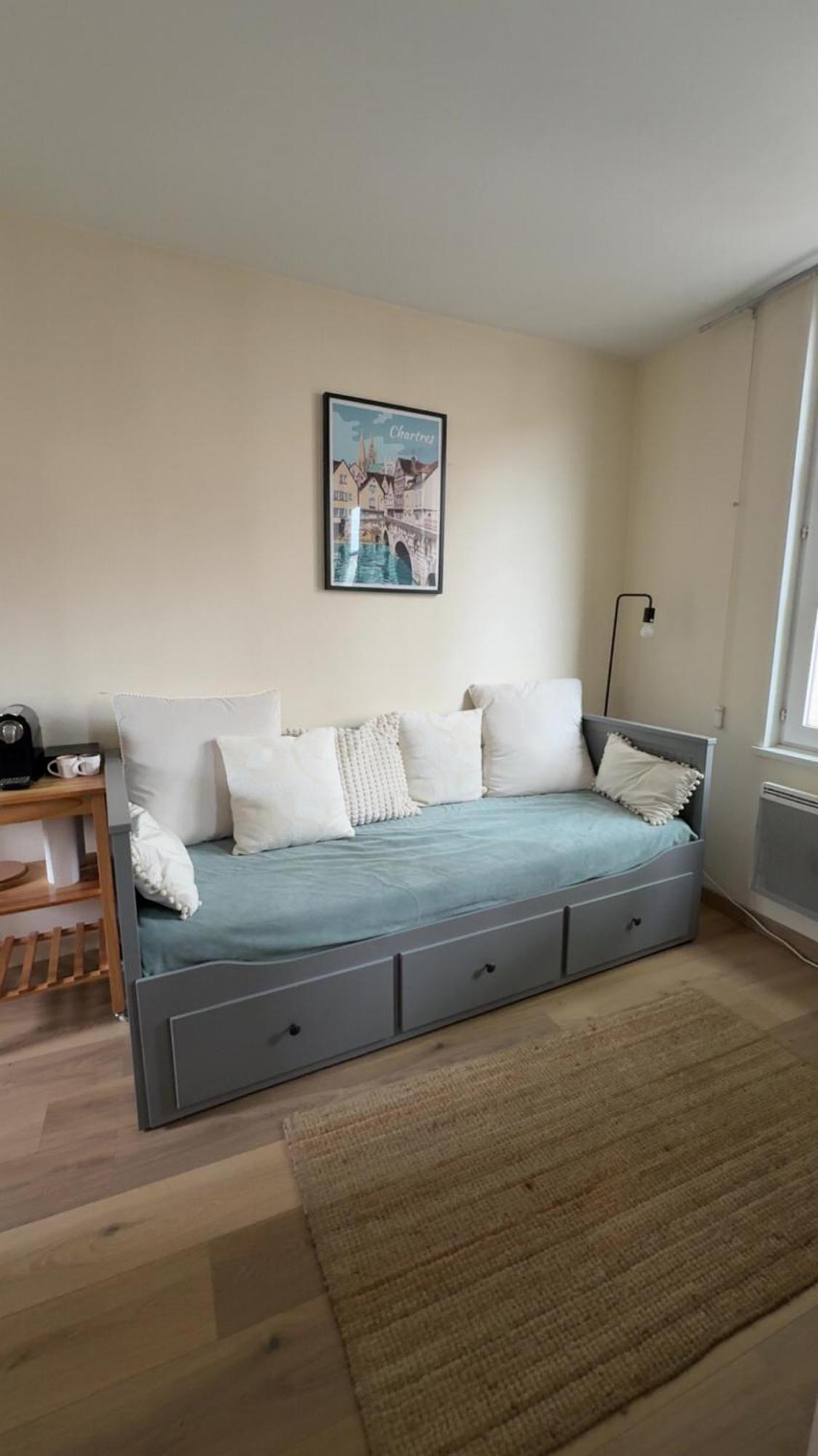 Appartement Bords De L'Eure Charmant Studio ชาร์ตร ภายนอก รูปภาพ